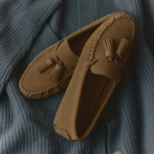 Jenni Kayne Beck Moccasin Loafers Tan